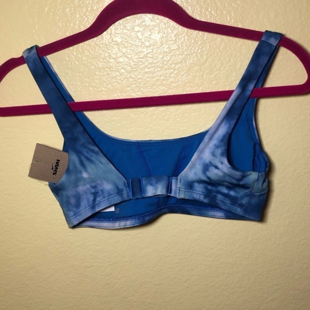 NIKE‎ Tie Dye Scoop Neck Bikini Top size S - Picture 6 of 7